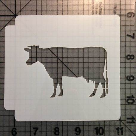 Cow Stencil 100