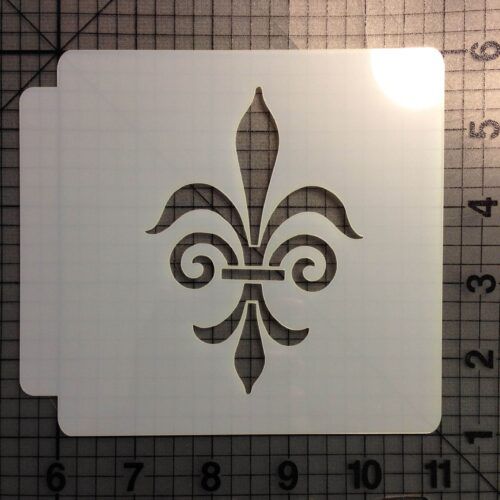 Damask Stencil 110