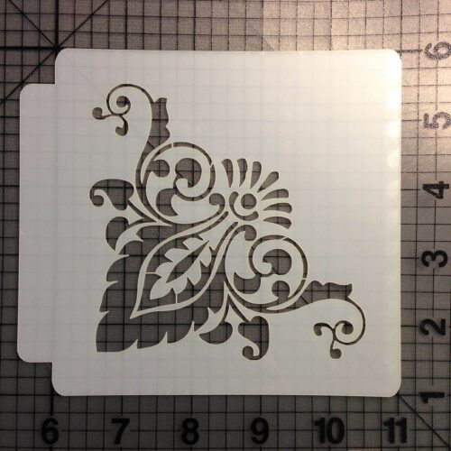 Damask Stencil 117