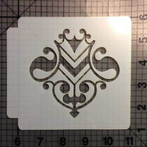 Damask Stencil 119