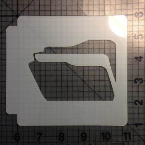 File Icon Stencil 100