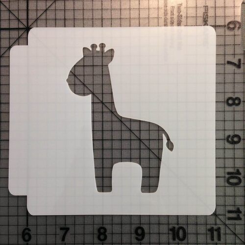 Giraffe Stencil 100