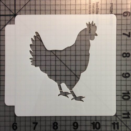 Hen Stencil 100
