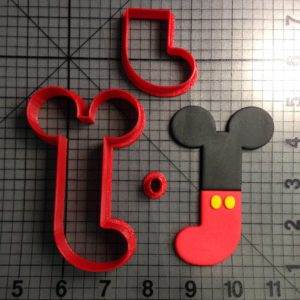 Mickey Letter J Cookie Cutter Set