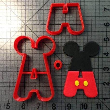 Mickey Letter A Cookie Cutter Set