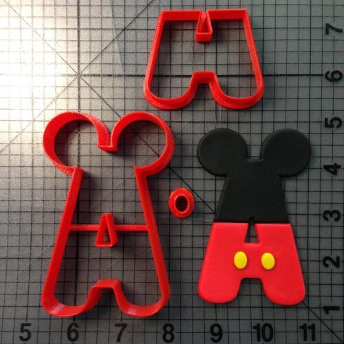Mickey Letter A Cookie Cutter Set