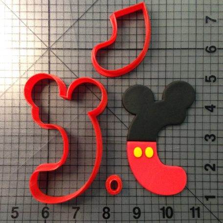 Mickey Letter C Cookie Cutter Set