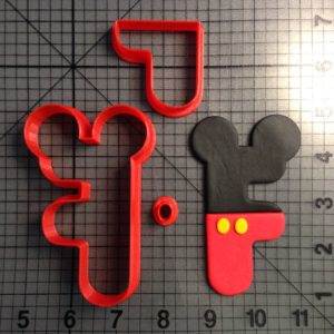 Mickey Letter F Cookie Cutter Set