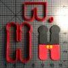 Mickey Letter H Cookie Cutter Set