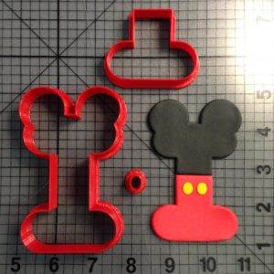 Mickey Letter I Cookie Cutter Set