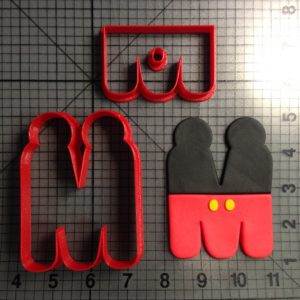 Mickey Letter M Cookie Cutter Set