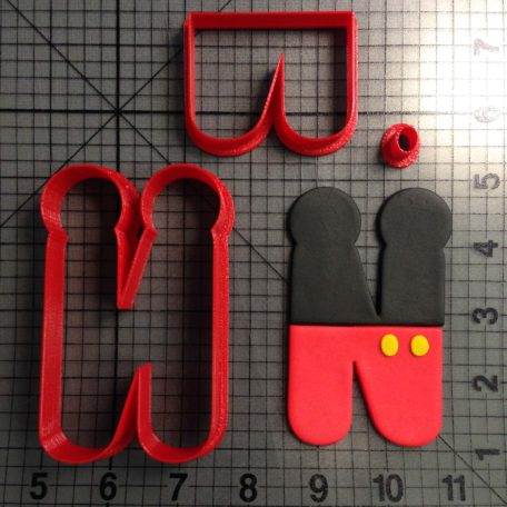 Mickey Letter N Cookie Cutter Set