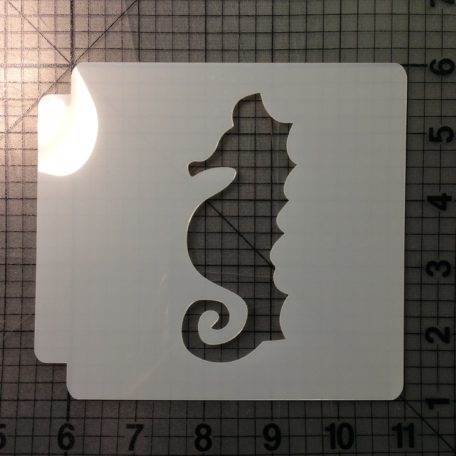 Seahorse Stencil 100