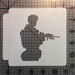 Soldier Stencil 103