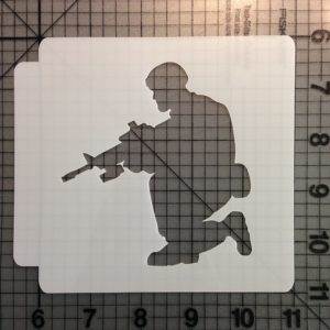 Soldier Stencil 104