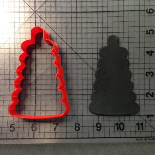 Stacked Rings 100 Cookie Cutter