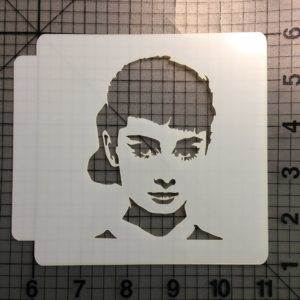 Audrey Hepburn Stencil 101