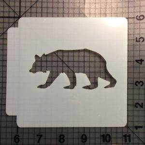Baby Bear Stencil 100
