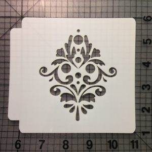 Damask Stencil 126