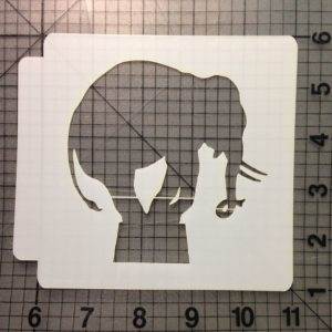 Elephant Stencil 102