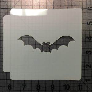 Halloween Bat Stencil 100