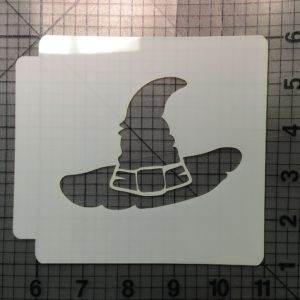 Halloween Witch Hat Stencil 100