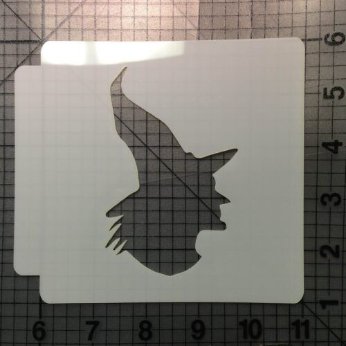 Halloween Witch Stencil 100