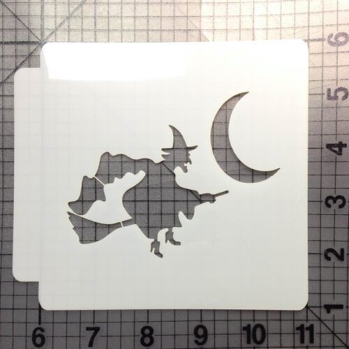 Halloween Witch Stencil 103