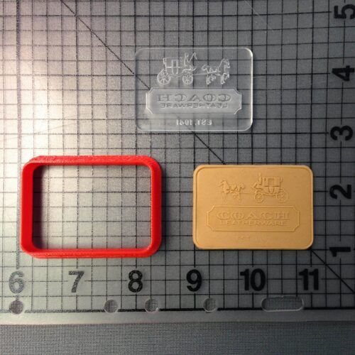 High Fashion C2 Cookie Cutter and Stamp