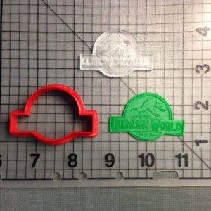 Jurasic World Cookie Cutter and Stamp