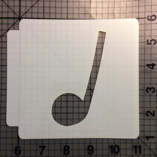 Music Note Stencil 101