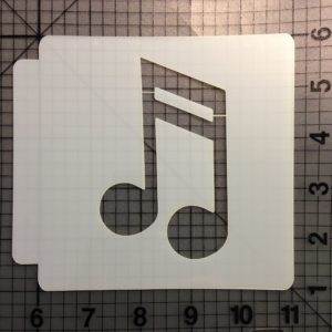 Music Note Stencil 102