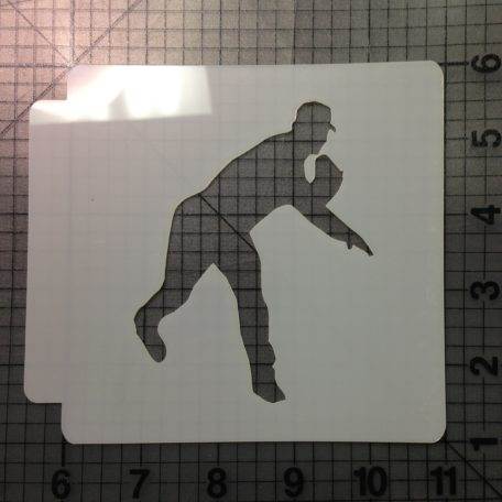 Baseball Stencil 104