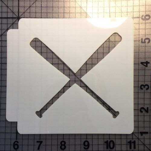 Baseball Stencil 105