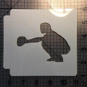 Baseball Stencil 107