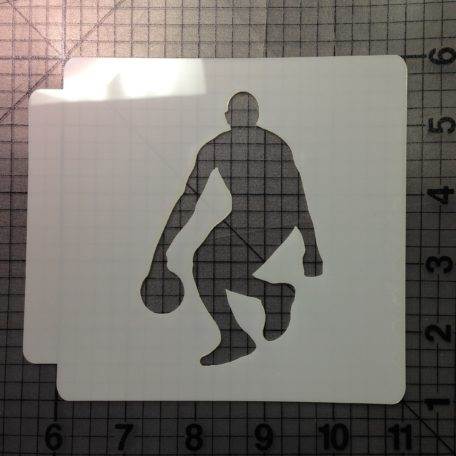 Basketball Stencil 101