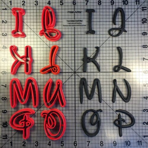 Disney Font Uppercase Cookie Cutters (2)