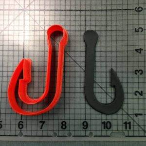 Fish Hook 100 Cookie Cutter