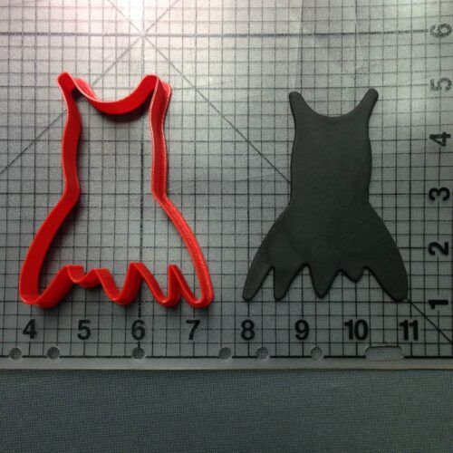 Fringed Dress 100 Cookie Cutter