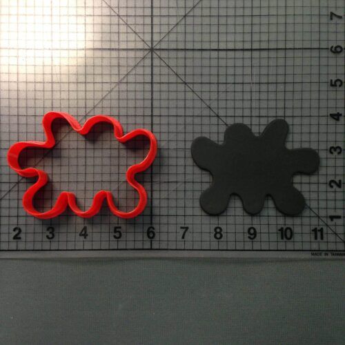 Paint Splatter 266-B927 Cookie Cutter (4 INCH)