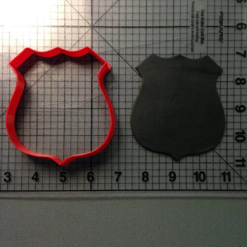 Police Badge 100 Cookie Cutter