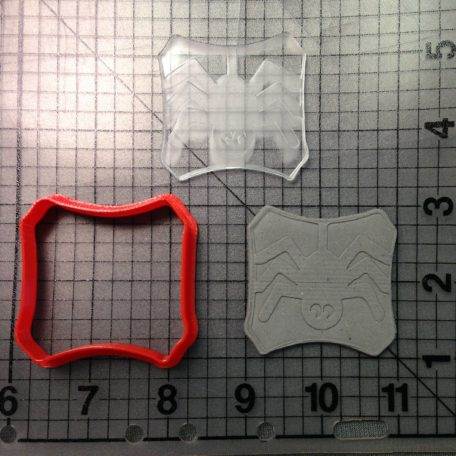 Spider 101 Cookie Cutter and Stamp (1)