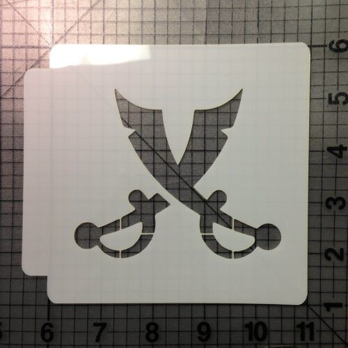 Swords Stencil 101