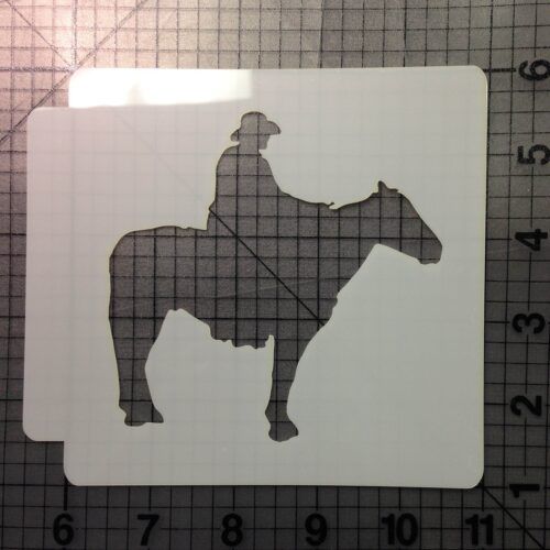 Cowboy Stencil 101
