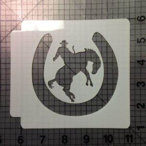 Cowboy Stencil 102