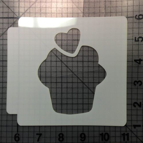 Cupcake Stencil 101