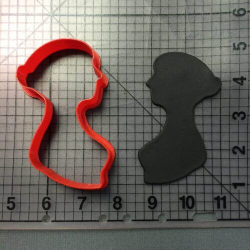 Female Silhouette 100 Cookie Cutter