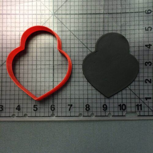 Heart Padlock 100 Cookie Cutter