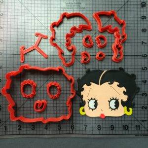 Betty Boop Face Cookie Cutter Set