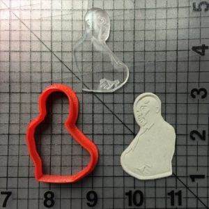 Martin Luther King Jr 100 Cookie Cutter and Stamp (1)